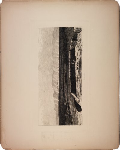 A Distant Battle, 1876 by Edwin Austin Forbes